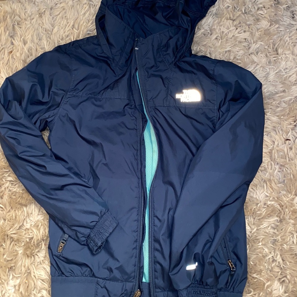 Boys Northface raincoat